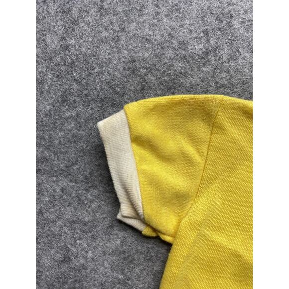 Carter's Shirt Baby 12 Months Yellow Toy Box Applique Rainbow Trim 70s 80s - Picture 11 of 12